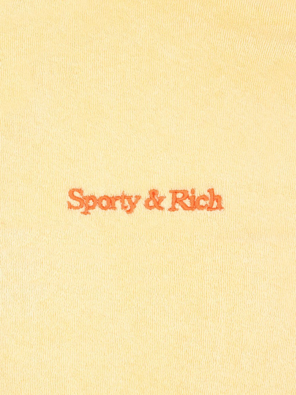 logo-embroidered terrycloth track pants