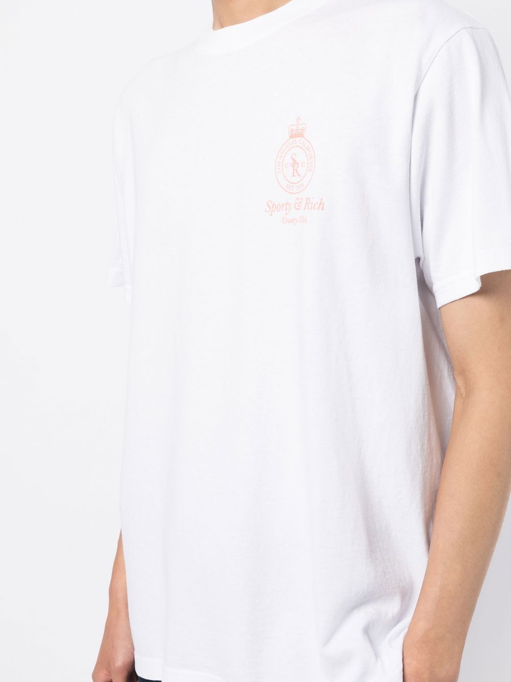 logo-print cotton T-shirt