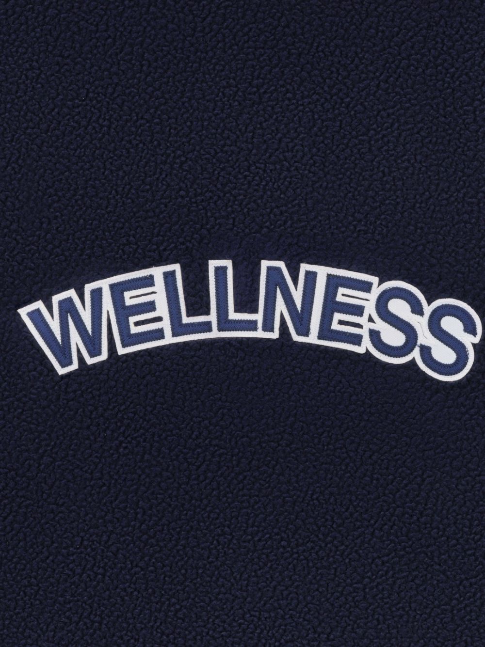 Wellness bouclé cropped sweatshirt