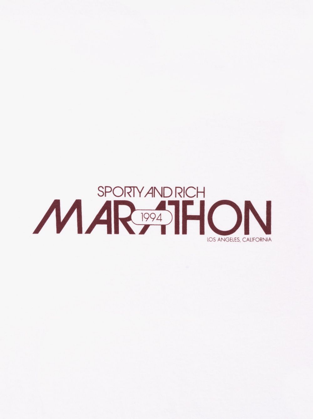 Marathon cotton T-shirt