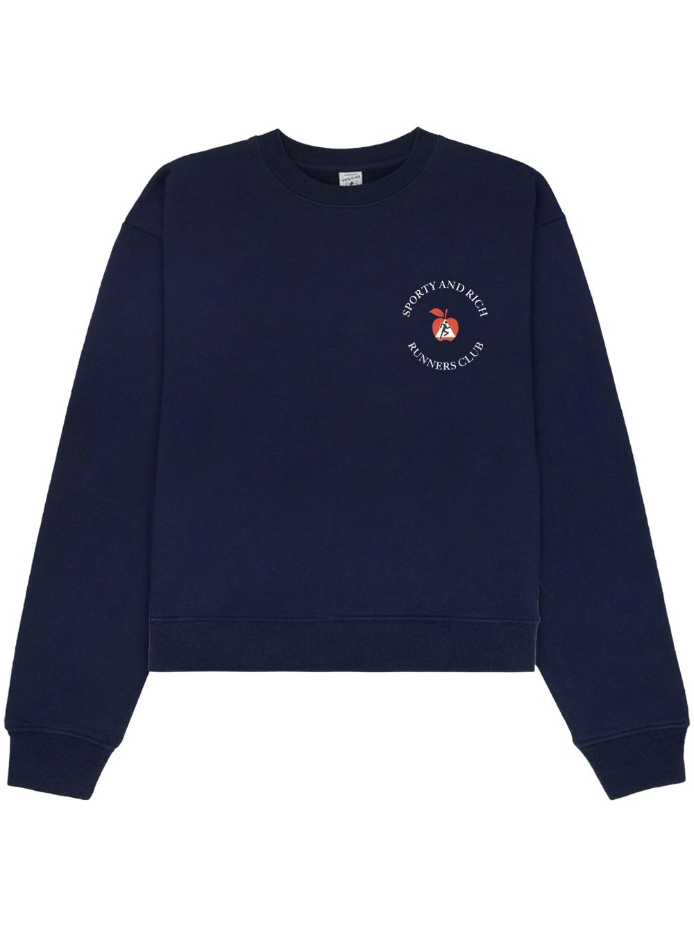 Big Apple cropped sweatshirt