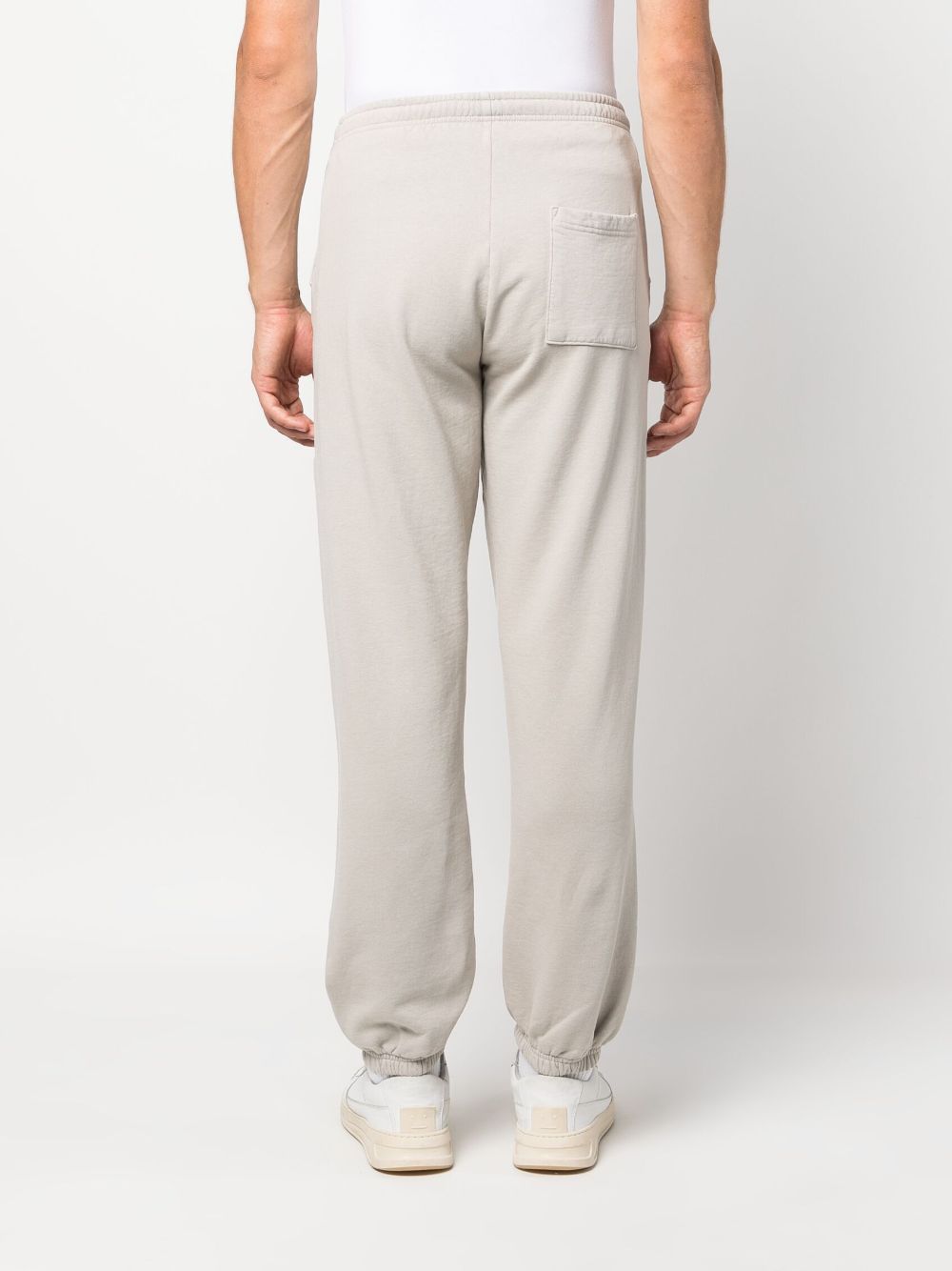logo-print cotton track trousers