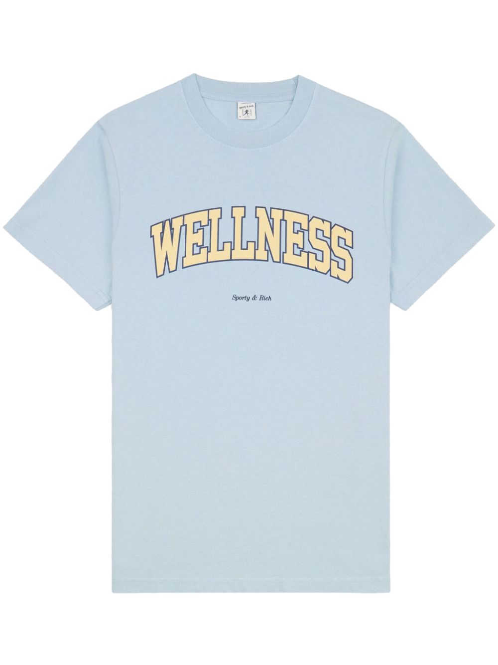 slogan-print cotton T-shirt