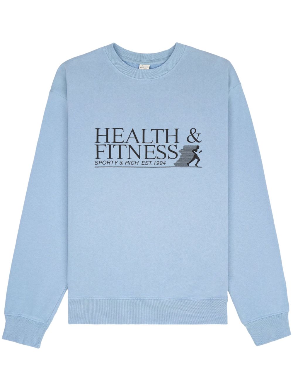 Sweat-shirt avec logo imprimé Santé et Fitness