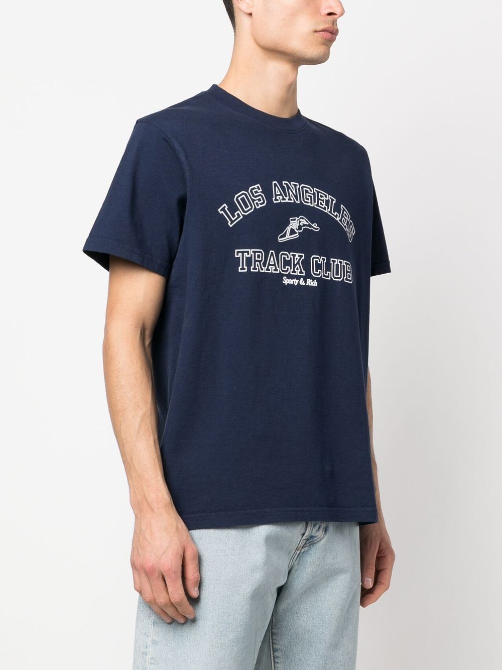 T-shirt à imprimé graphique Track Club