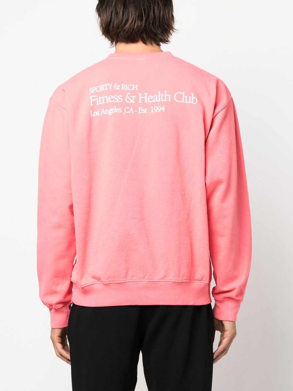 Sweat-shirt ras du cou Fitness & Health Club