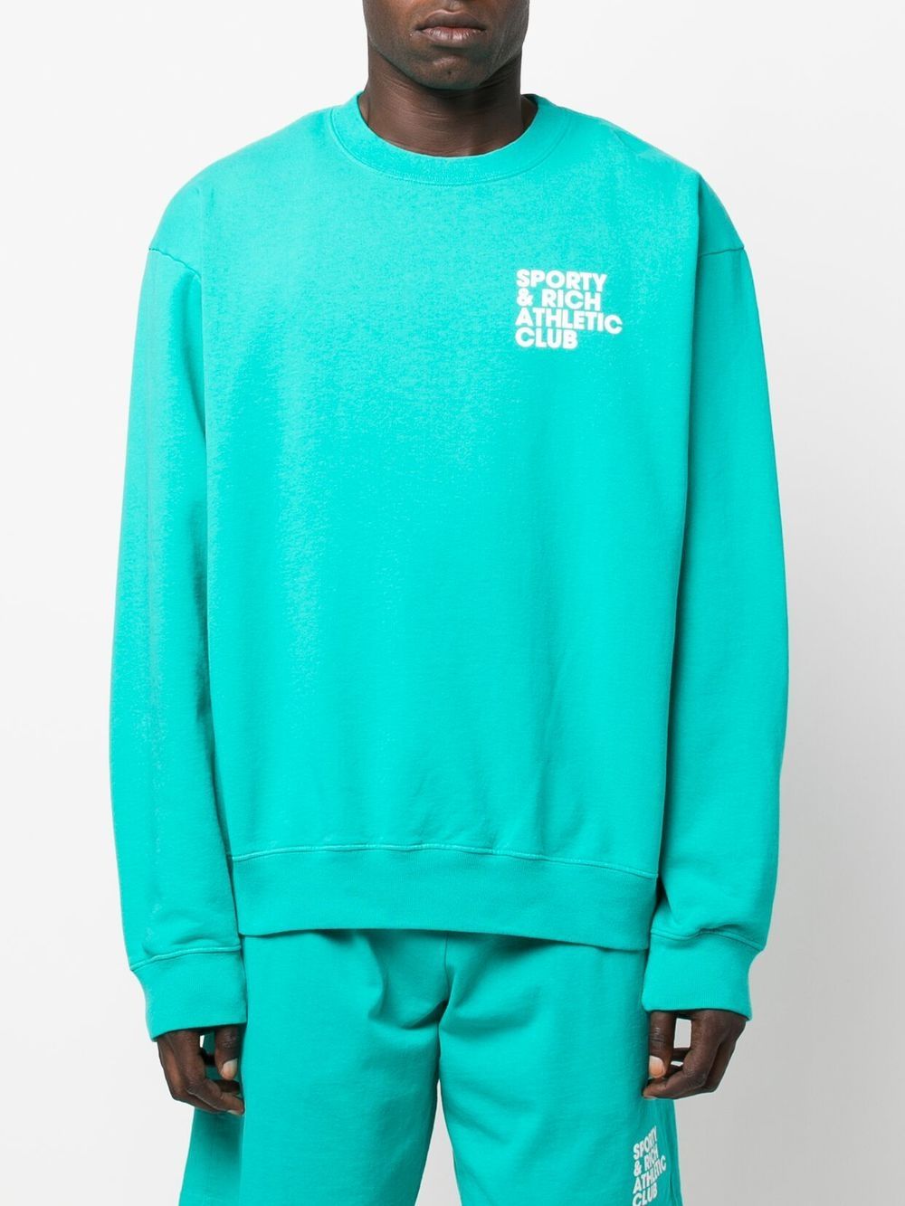 sweat-shirt avec logo imprimé