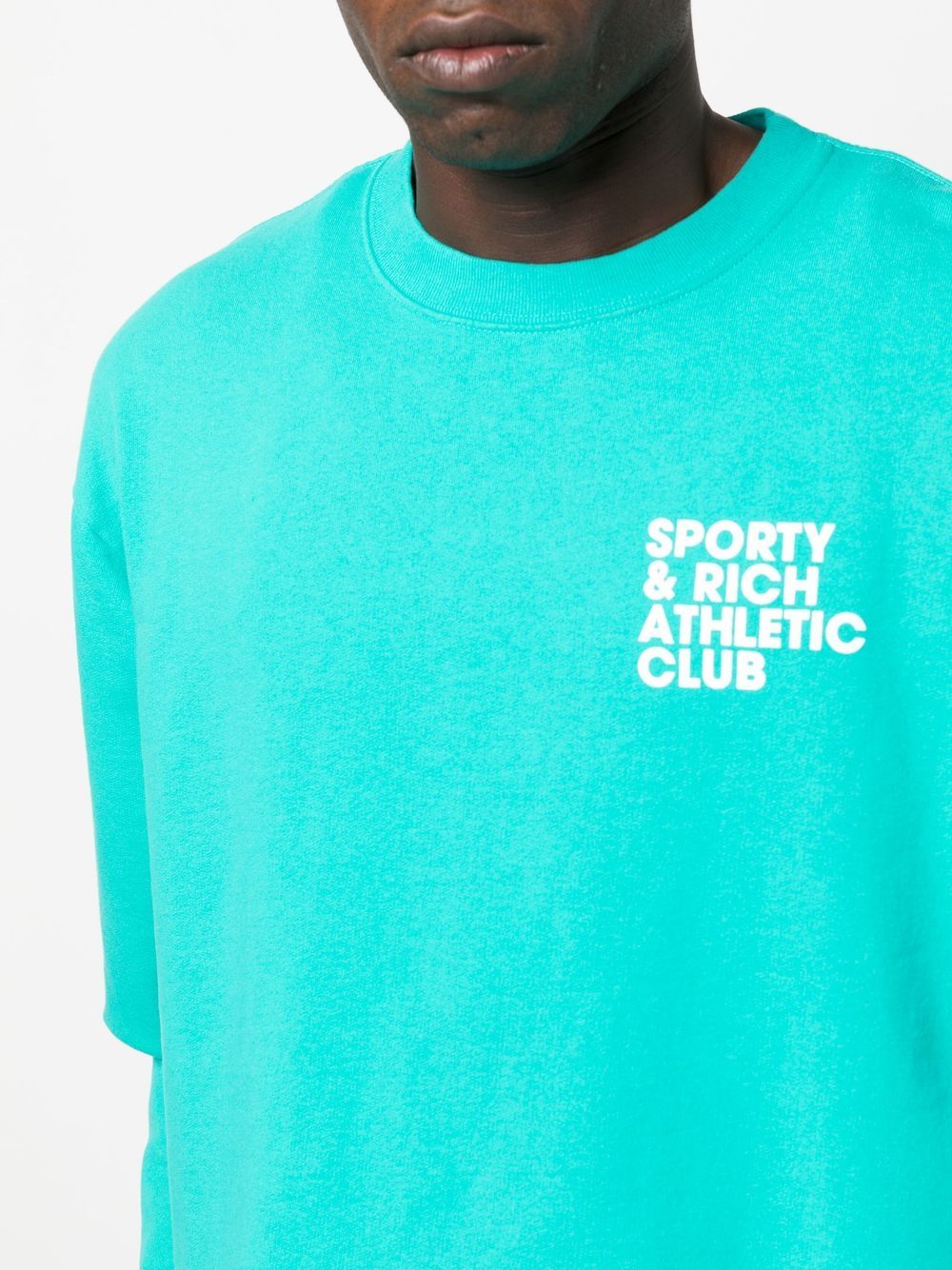 sweat-shirt avec logo imprimé