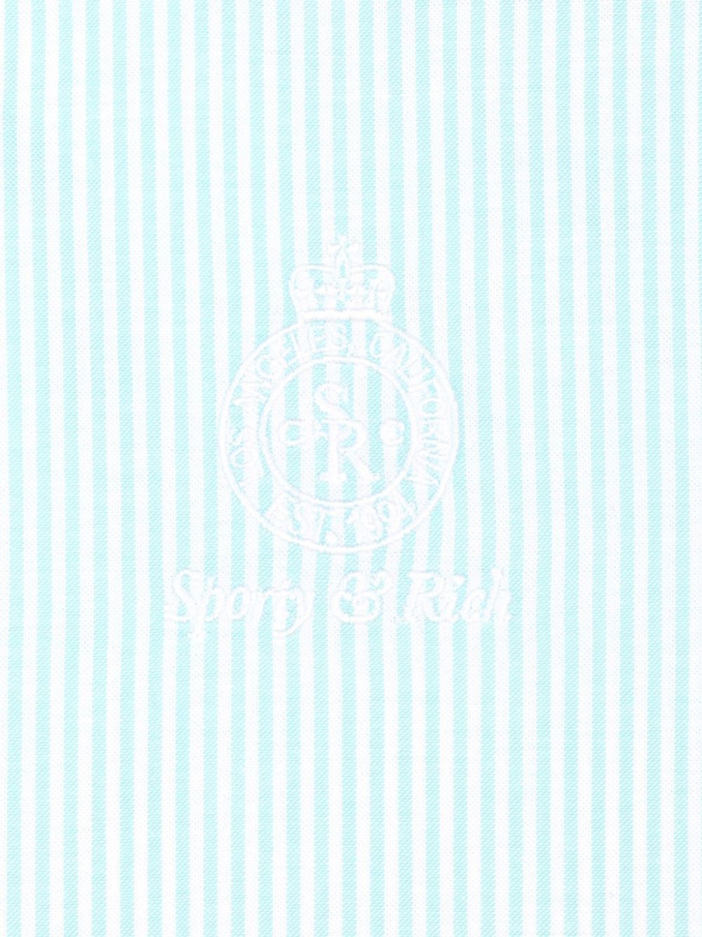 Oxford logo-embroidered cotton shirt