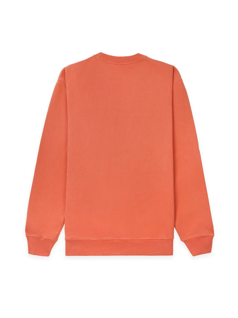 crest-print crew-neck sweatshirt