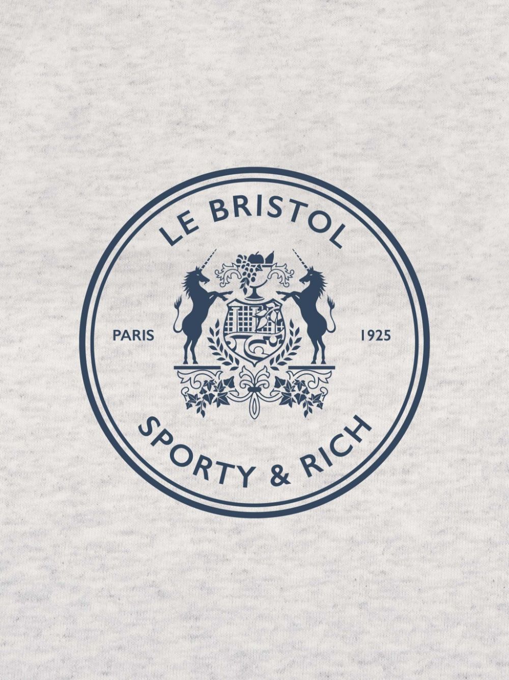 Bristol Crest cotton track shorts