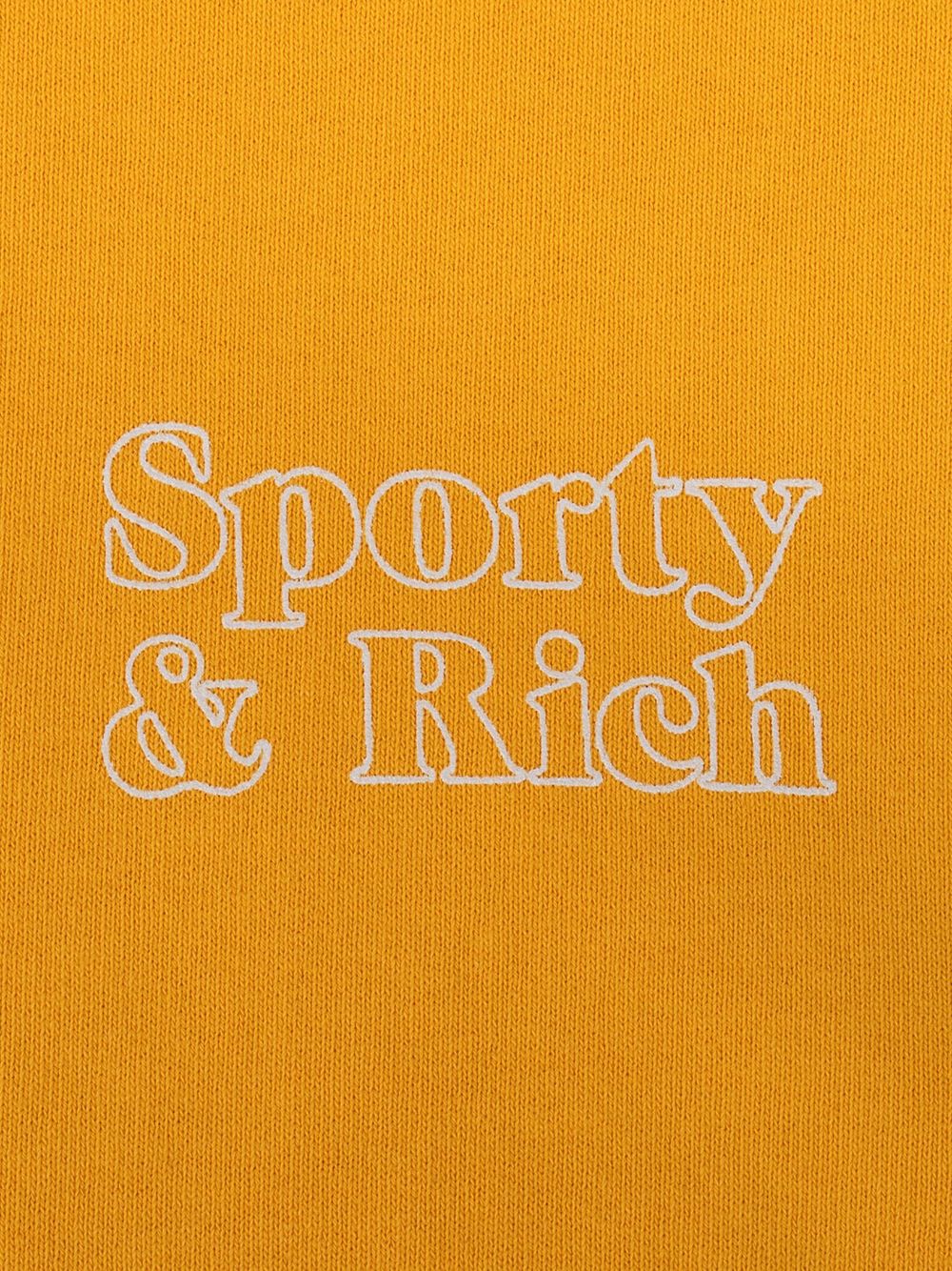 logo-print cotton hoodie