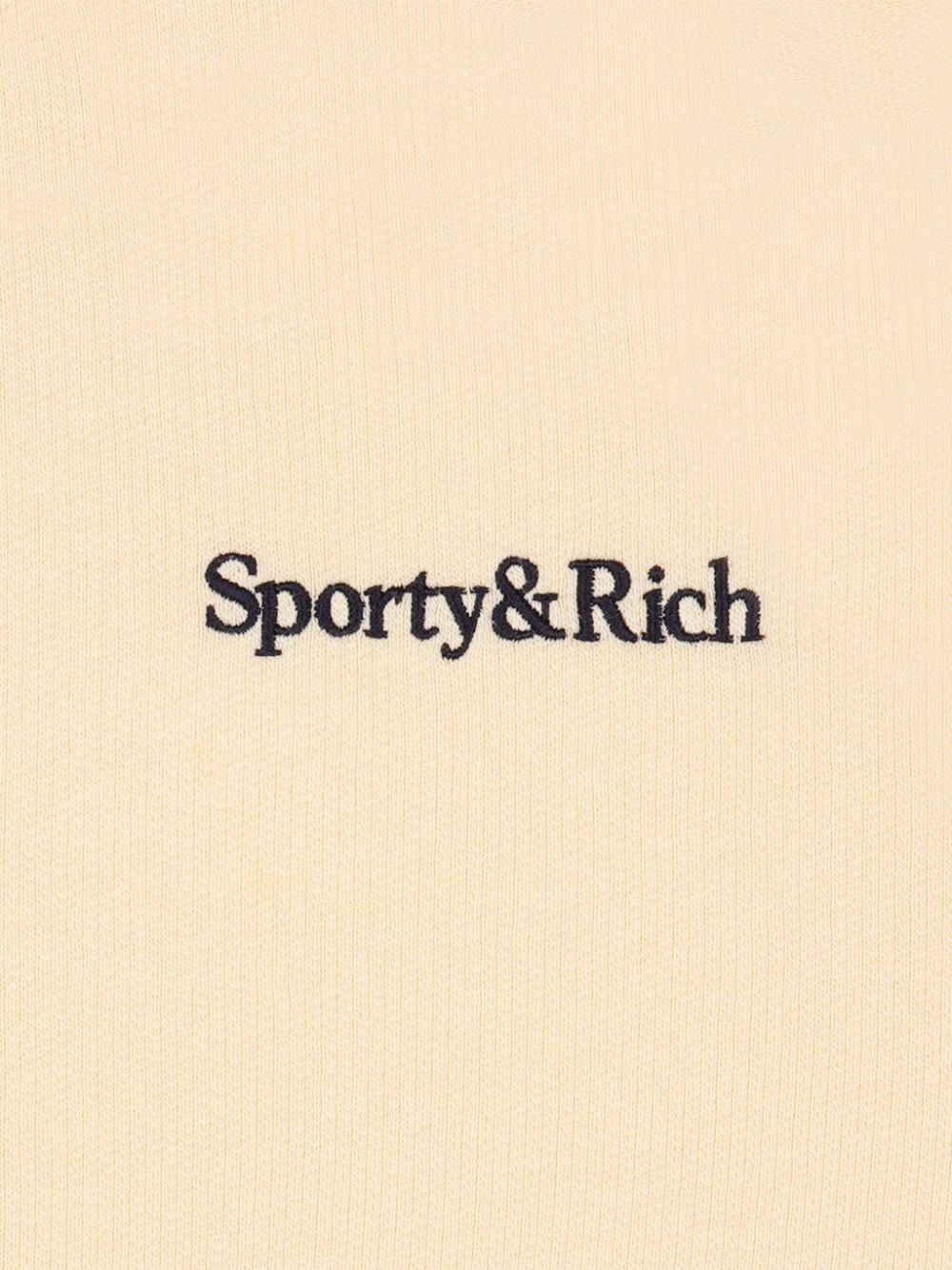 logo-embroidered gym shorts