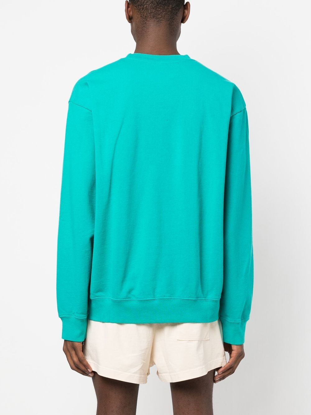 sweat-shirt avec détail imprimé logo