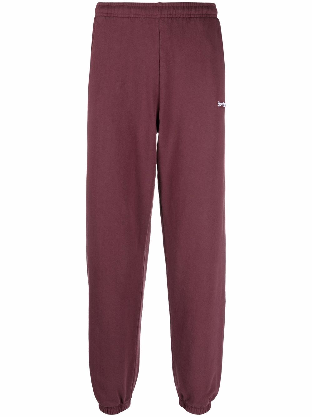 embroidered logo sweatpants