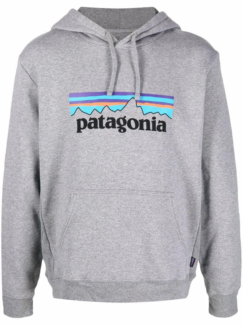 recycled logo-print hoodie
