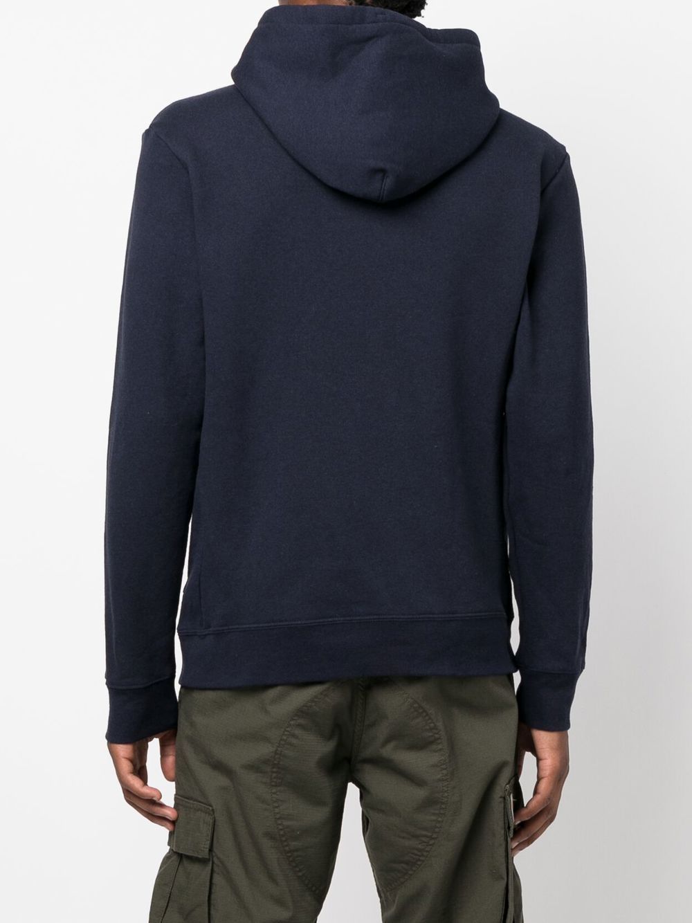 logo-print hoodie