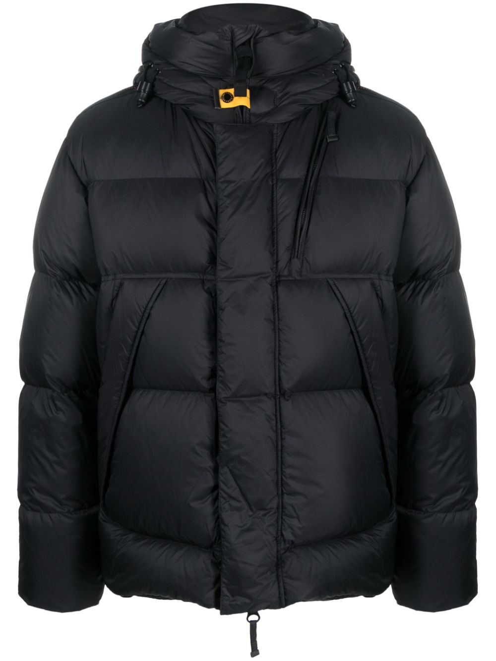 logo-patch padded jacket