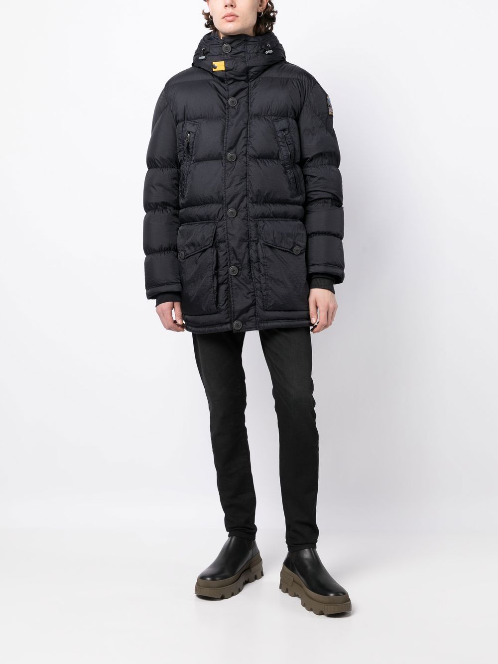 padded hooded jacket