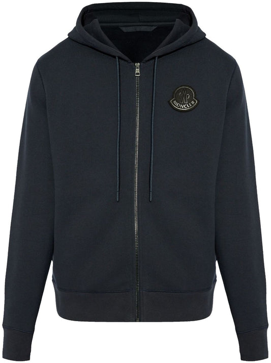 logo-patch hoodie