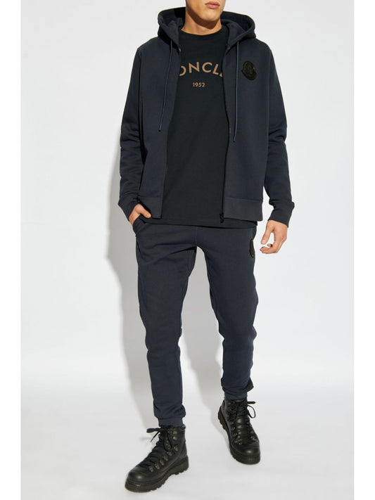 logo-patch hoodie