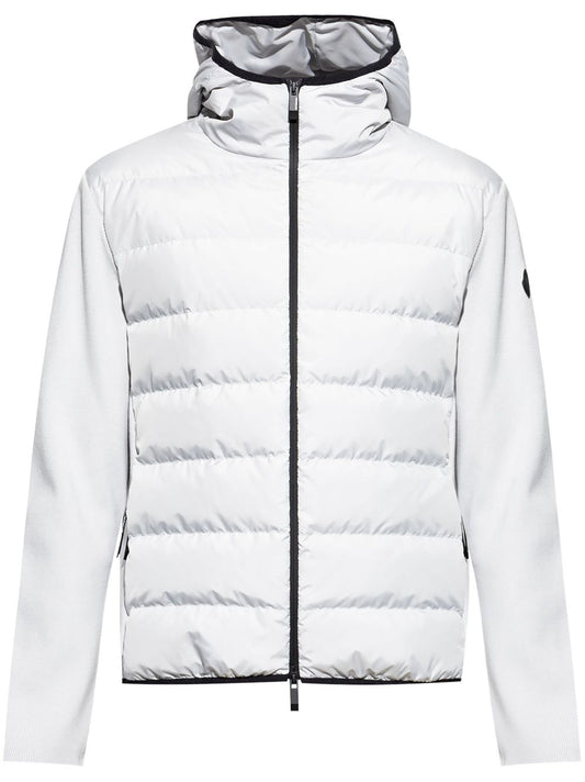 padded zip-up hoodie