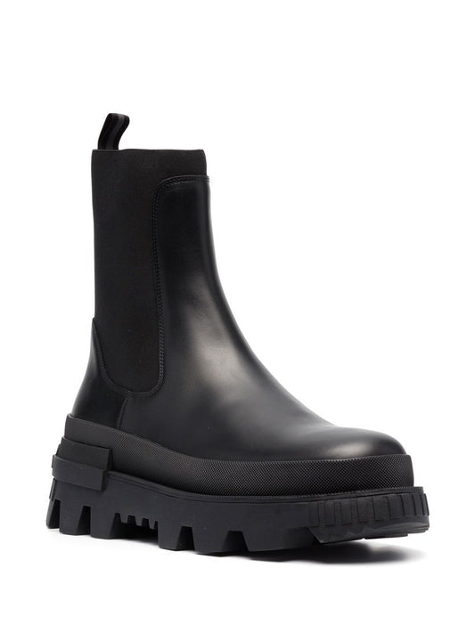 Bottines Chelsea en cuir neuves