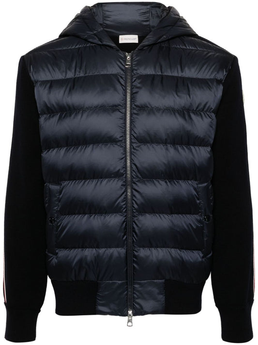 padded hooded jacket