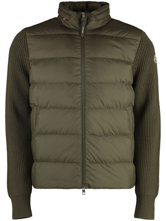 padded zip-up jacket