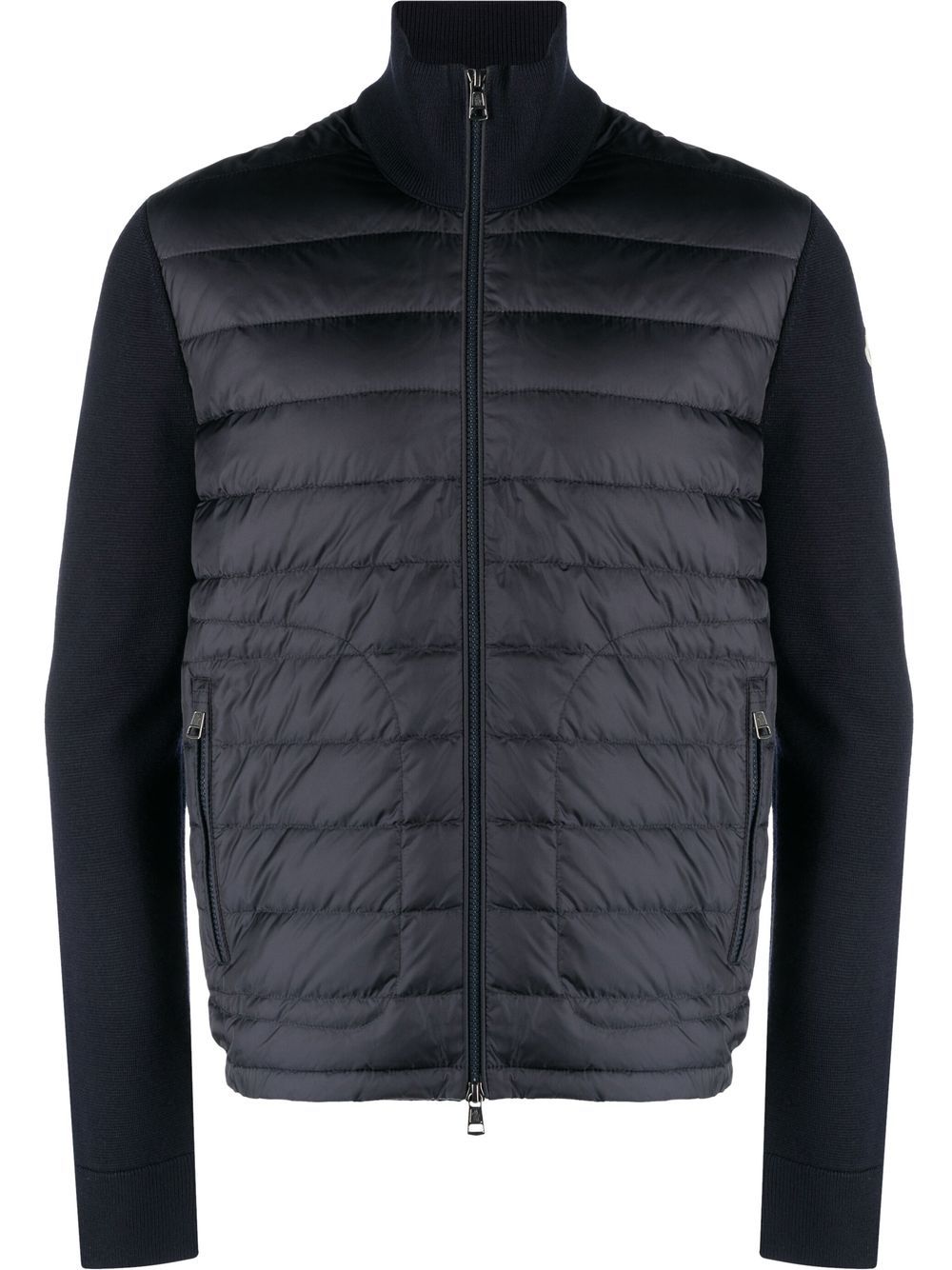 cardigan zippé matelassé
