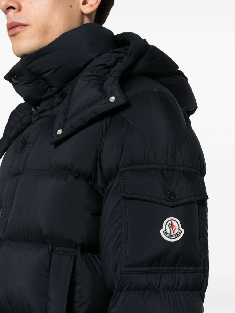 Veste matelassée à capuche Vezere