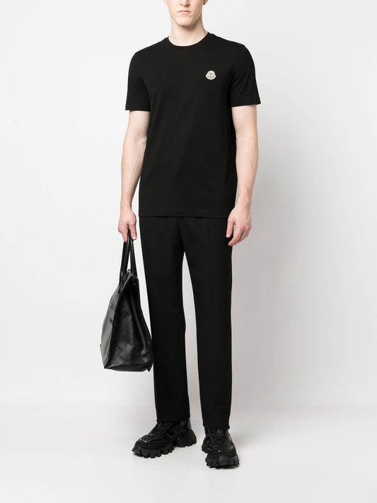 logo-patch cotton T-shirt (pack of 3)