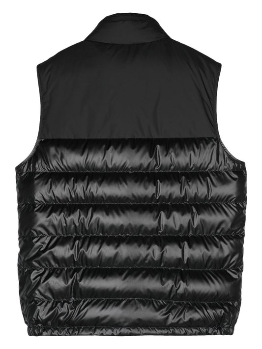 logo-patch down-feather gilet