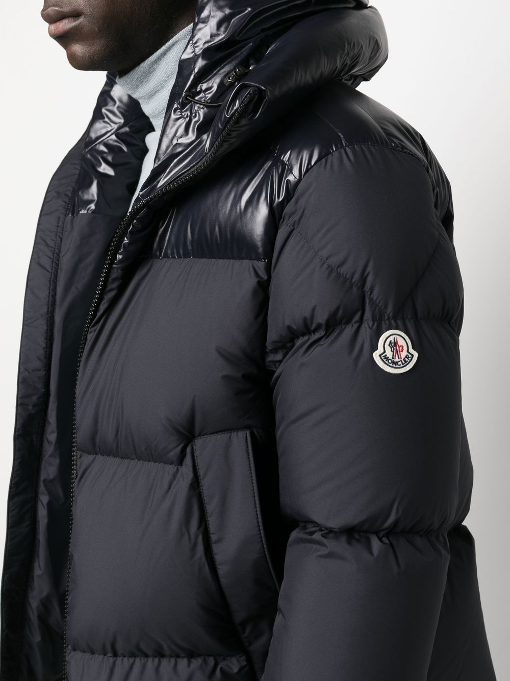 Veste matelassée à empiècements brillants Damavand