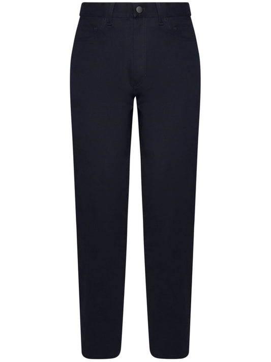 straight-leg trousers