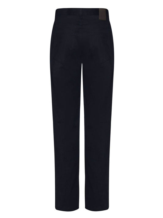 straight-leg trousers