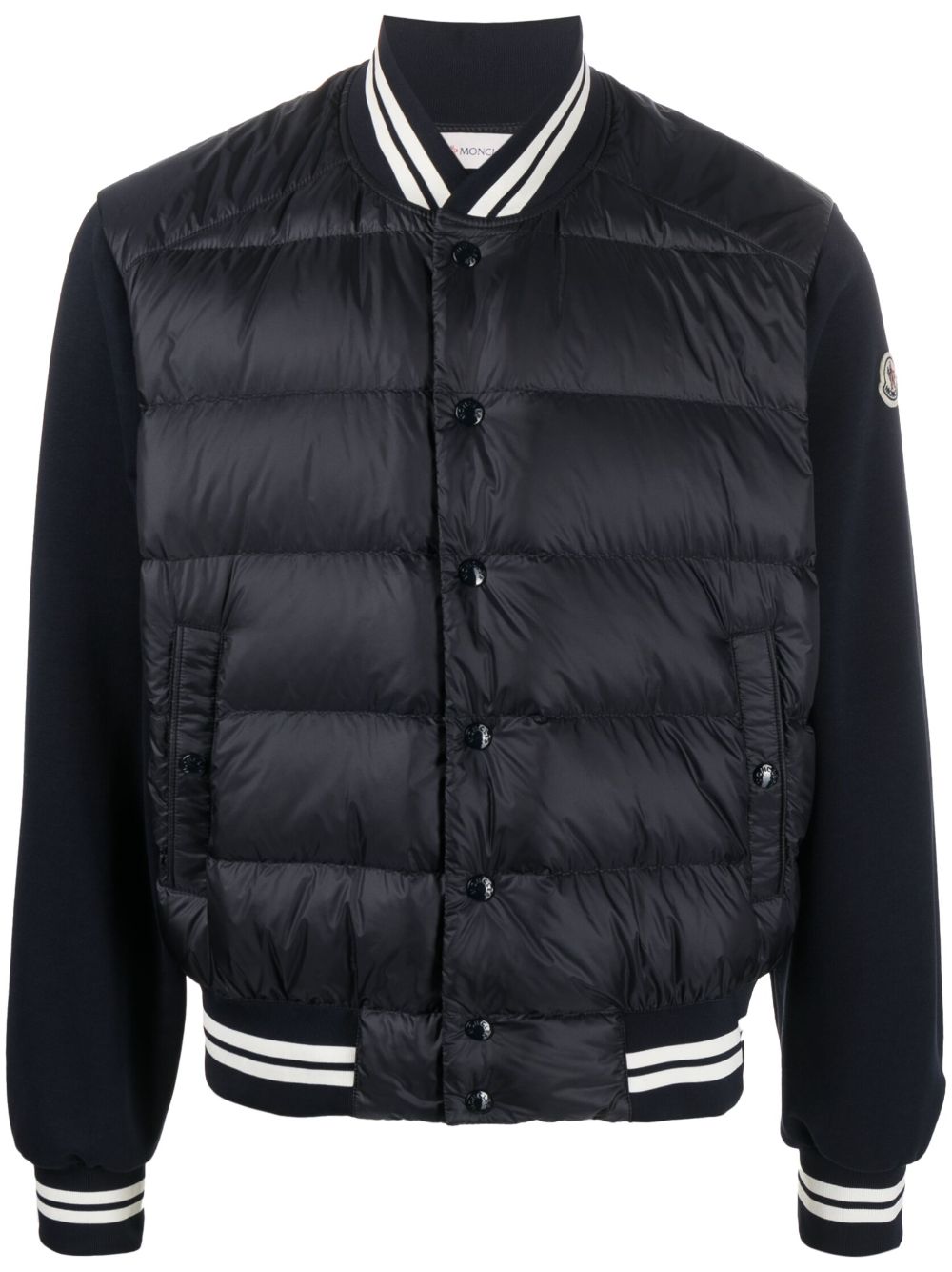 veste matelassée avec patch logo