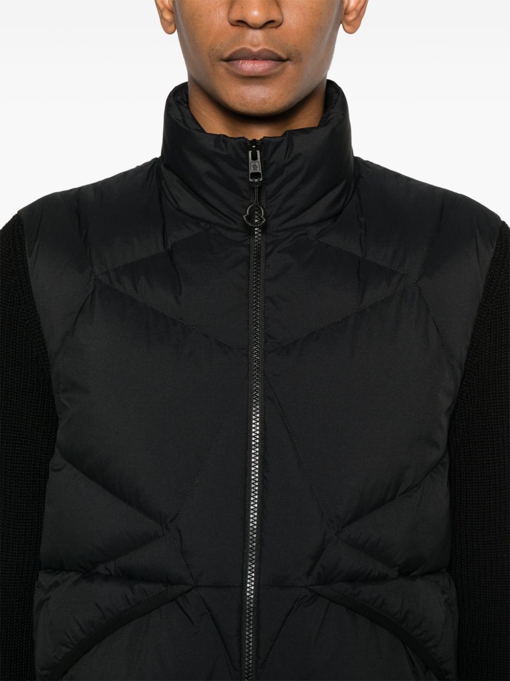 veste à empiècements matelassés