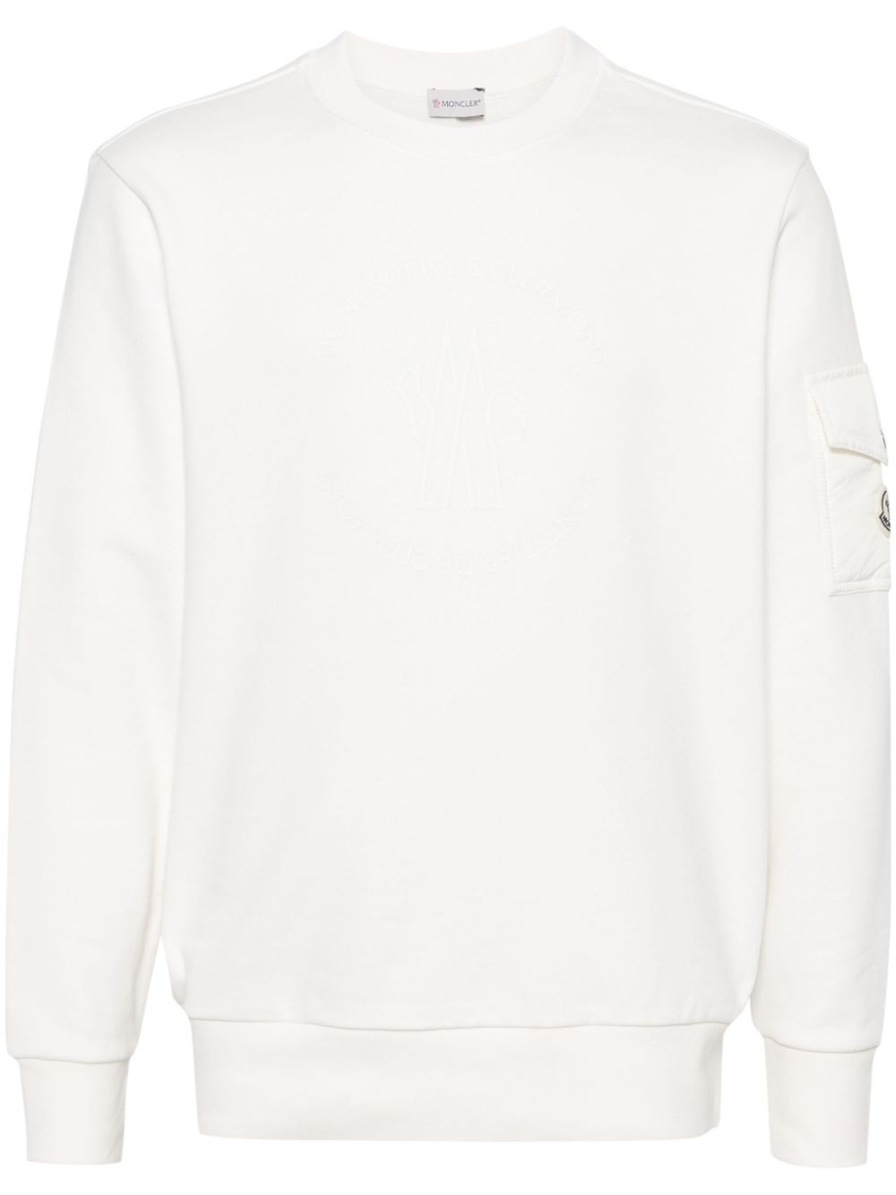 logo-appliqué sweatshirt