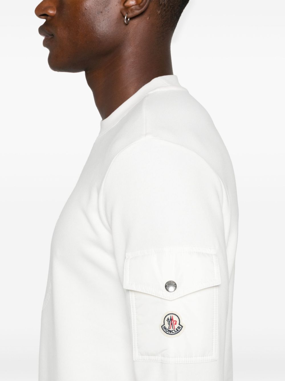 logo-appliqué sweatshirt