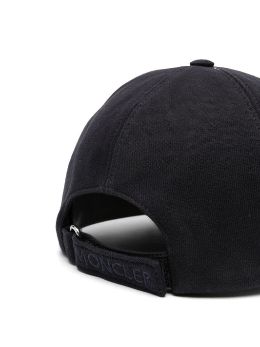 logo-patch cotton cap