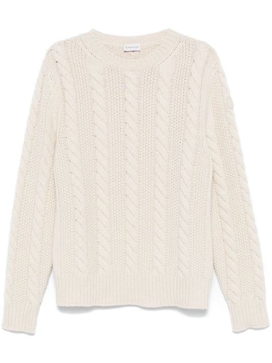 logo-patch sweater