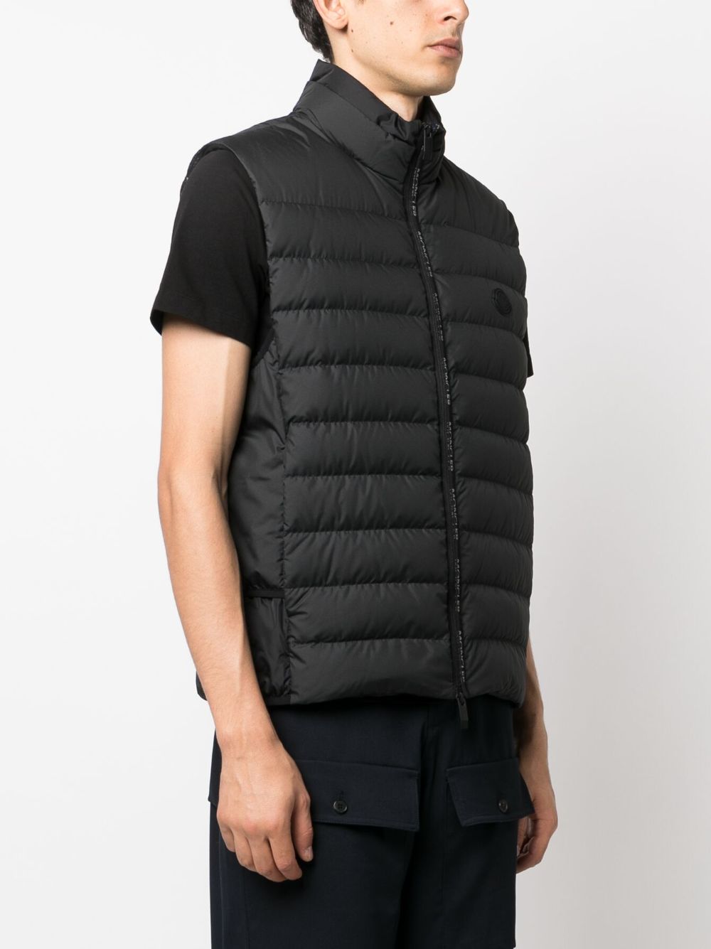 padded down gilet