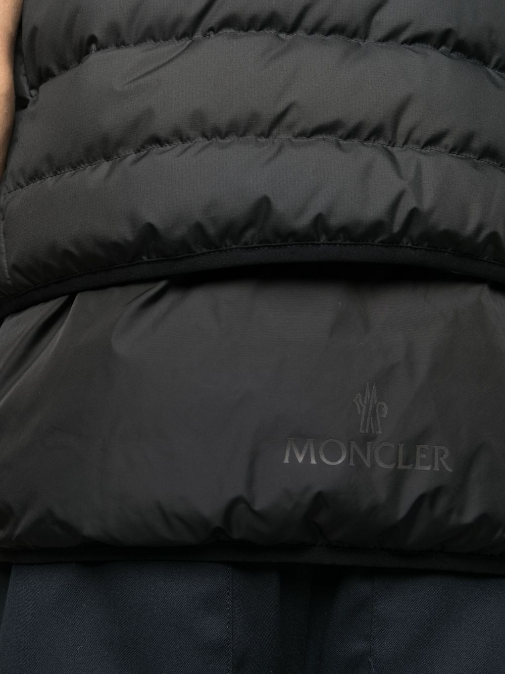 padded down gilet