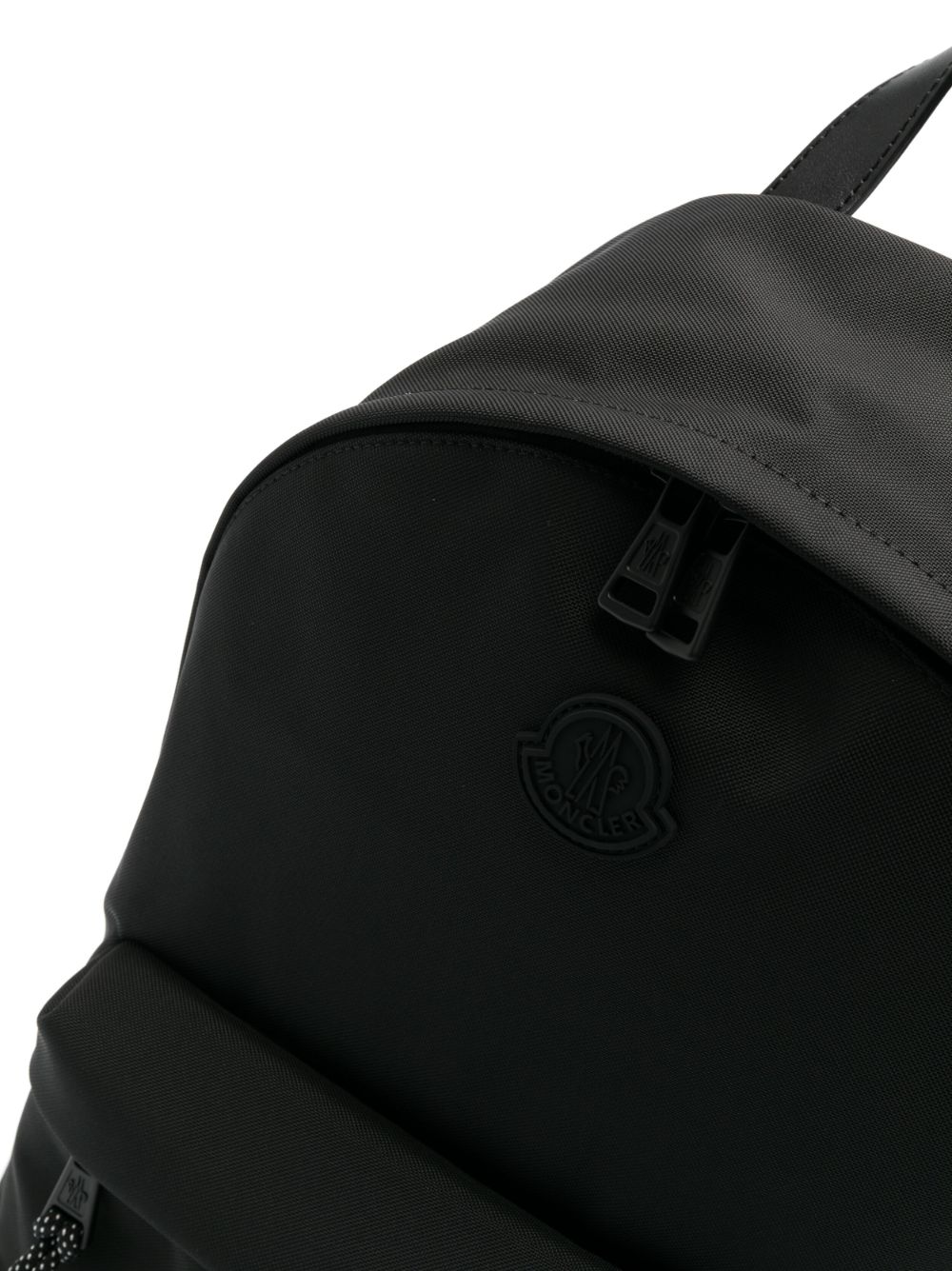 logo-patch zip-around backpack