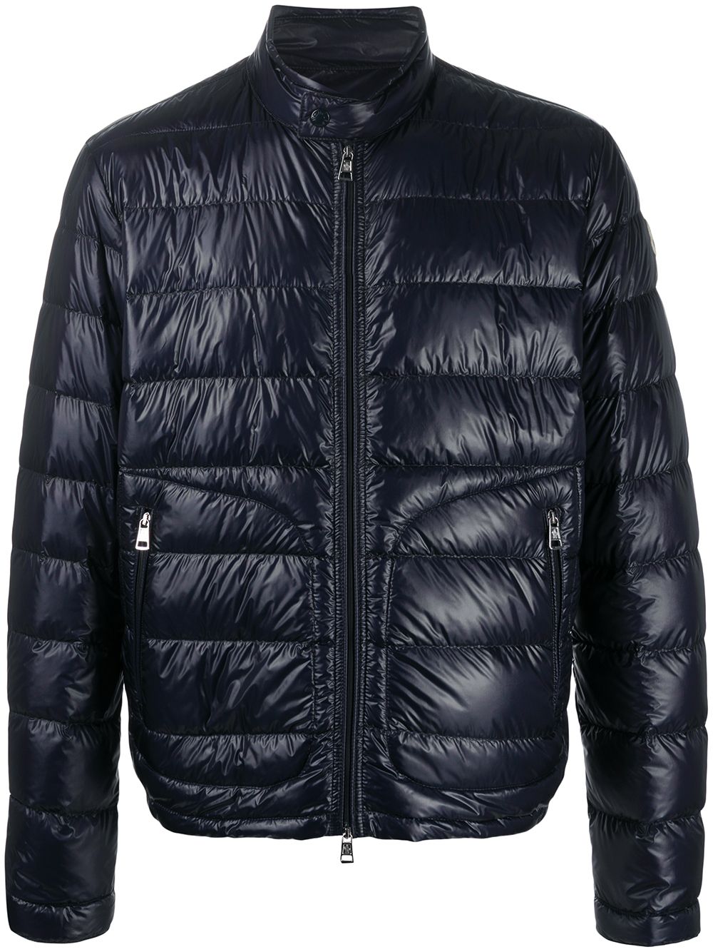 veste matelassée à col montant