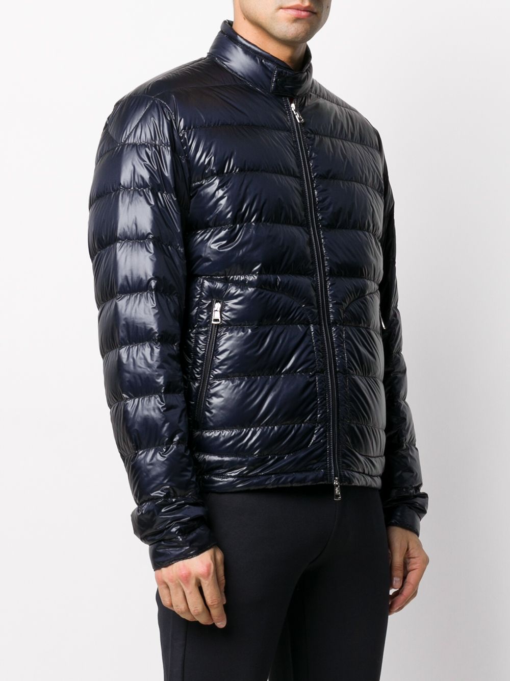 veste matelassée à col montant