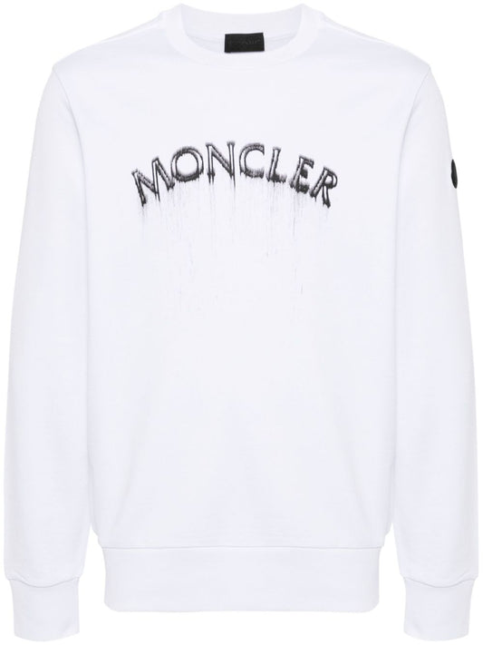 logo-print cotton sweatshirt
