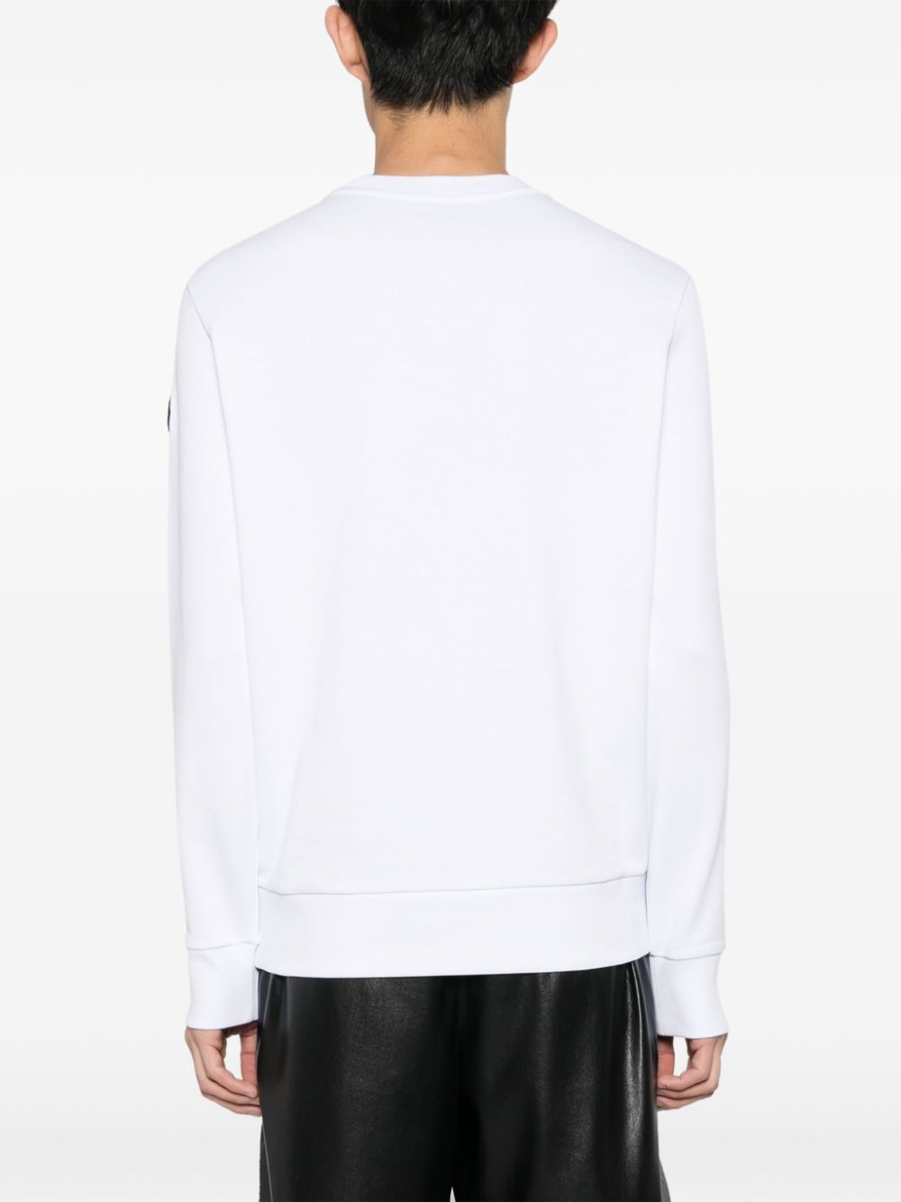logo-print cotton sweatshirt