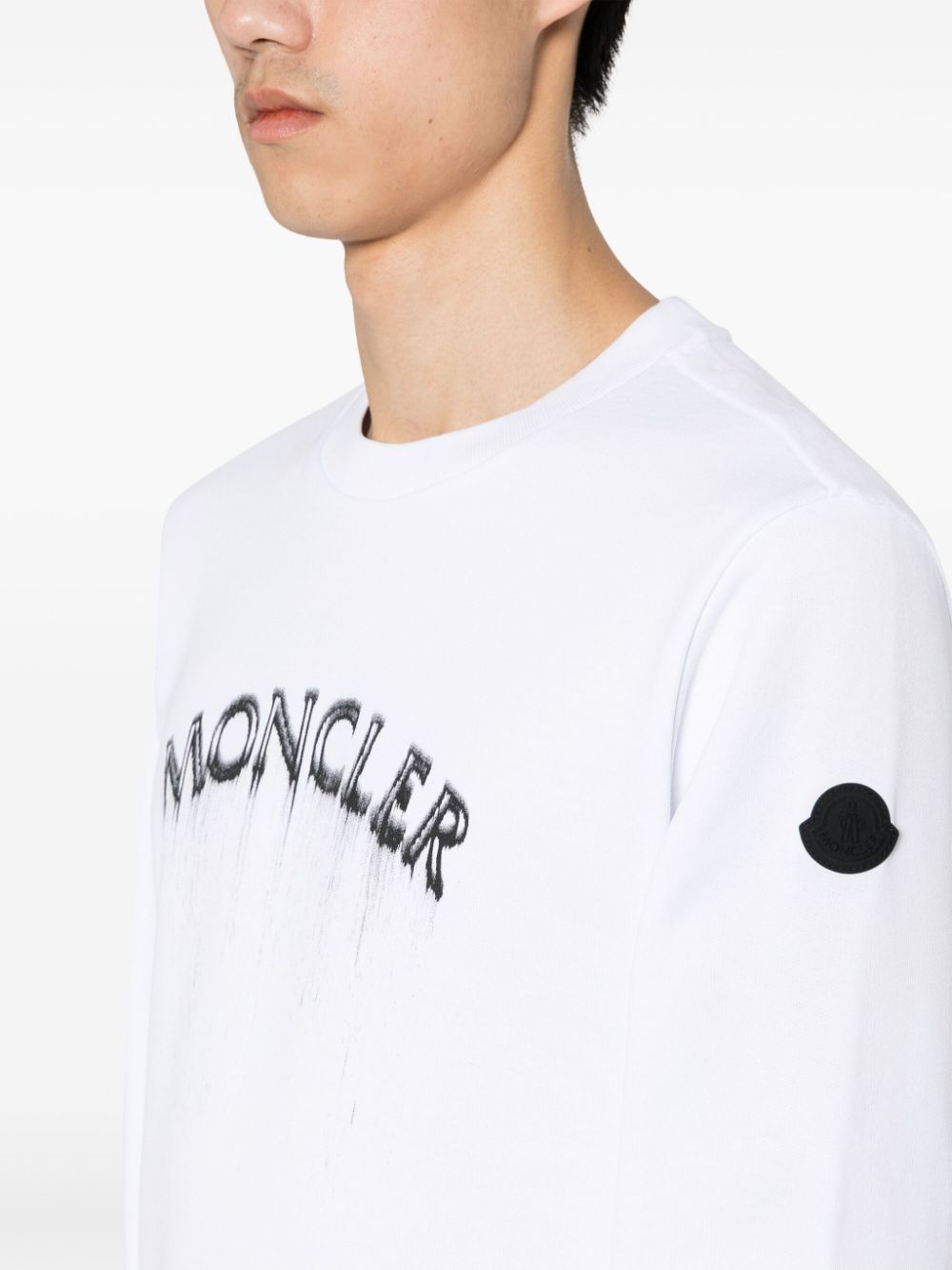 logo-print cotton sweatshirt